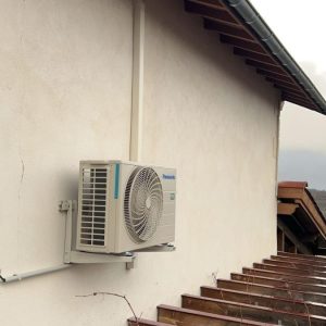 pose climatisation compresseur
